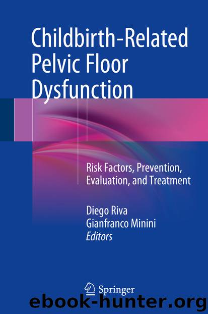 Childbirth-Related Pelvic Floor Dysfunction by Diego Riva & Gianfranco Minini