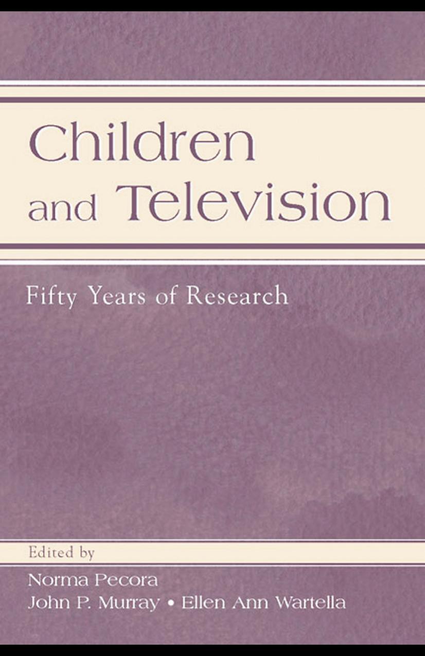 Children and Television: Fifty Years of Research (LEA's Communication Series) (Routledge Communication Series) by et al Norma Pecora