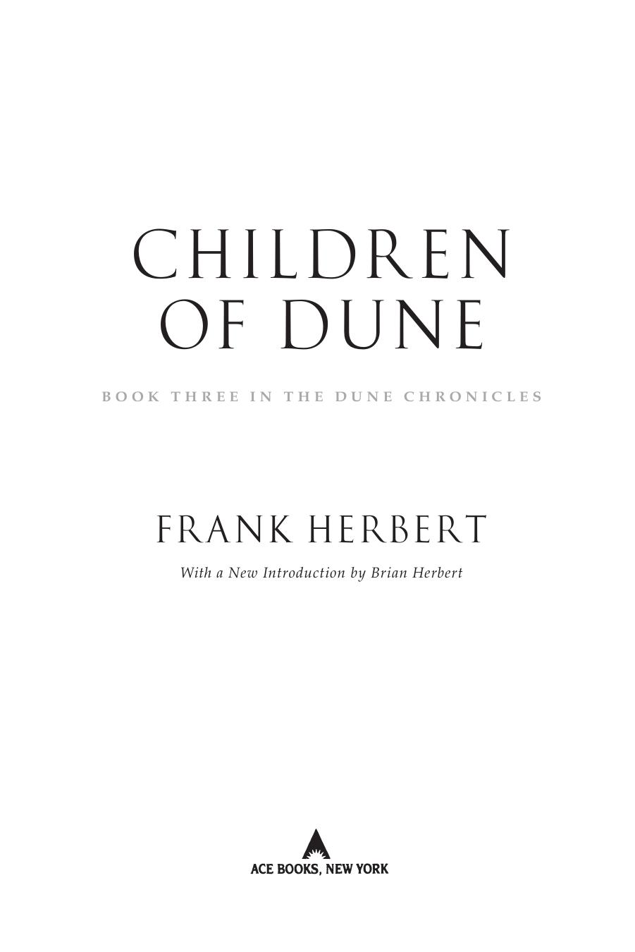 Children of Dune by Frank Herbert