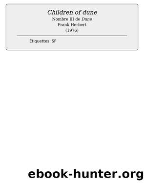 Children of dune by Frank Herbert