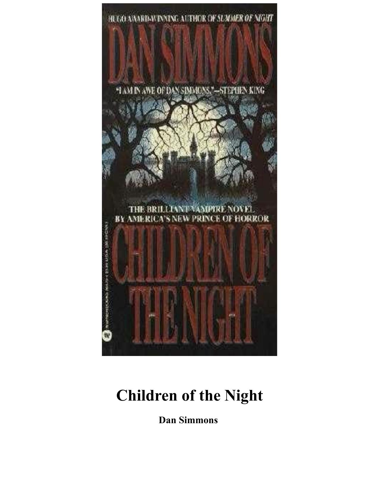 Children of the Night by Dan Simmons