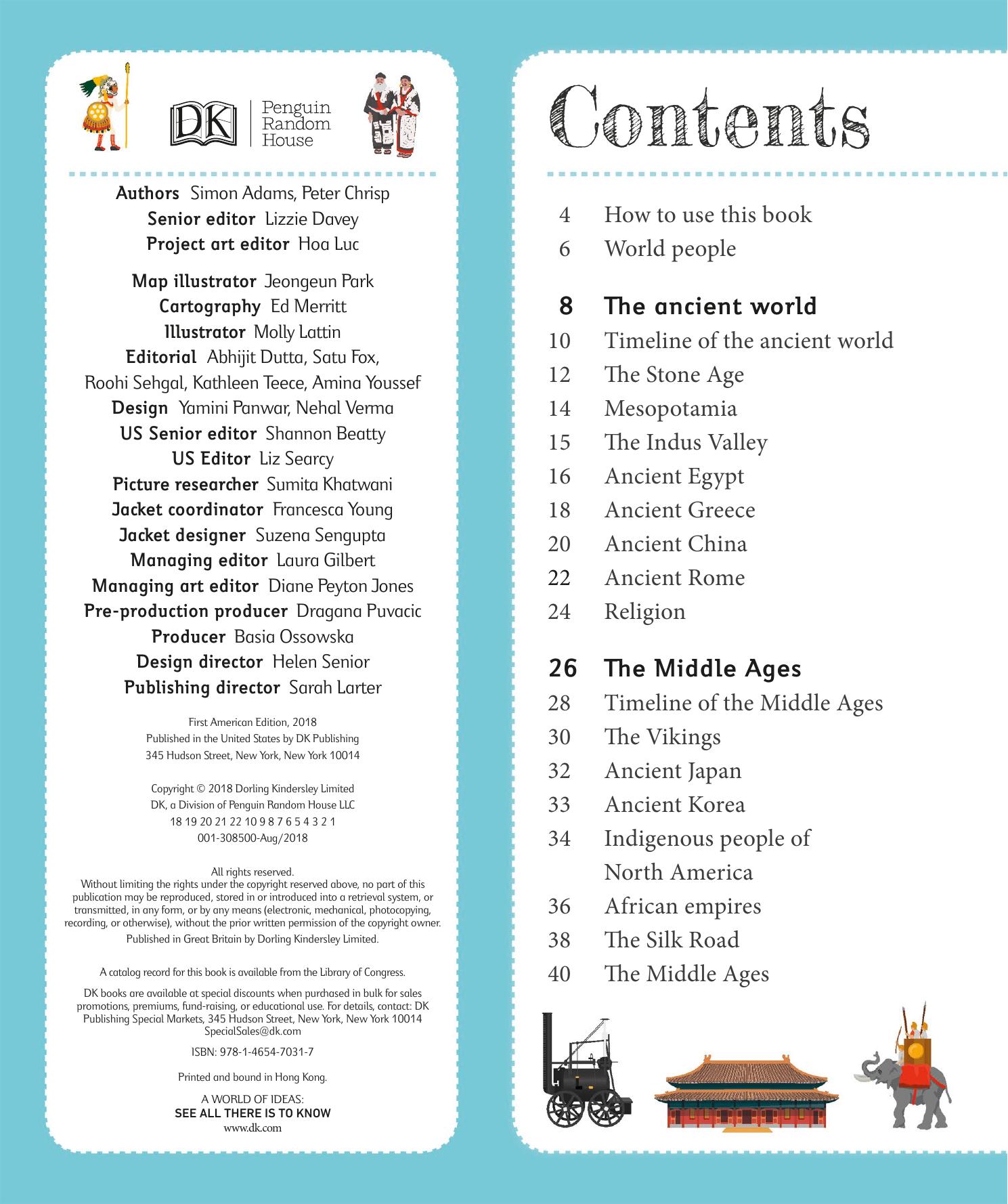 Children's Illustrated History Atlas (Visual Encyclopedia) by DK