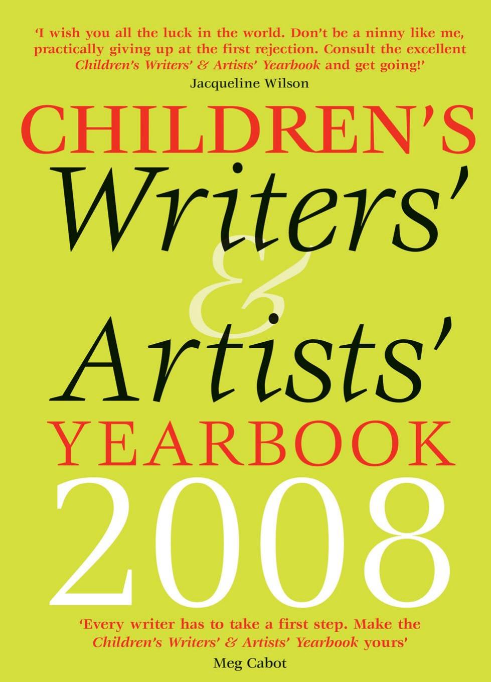 Children's Writers' and Artists' Yearbook 2008 by A & C Black