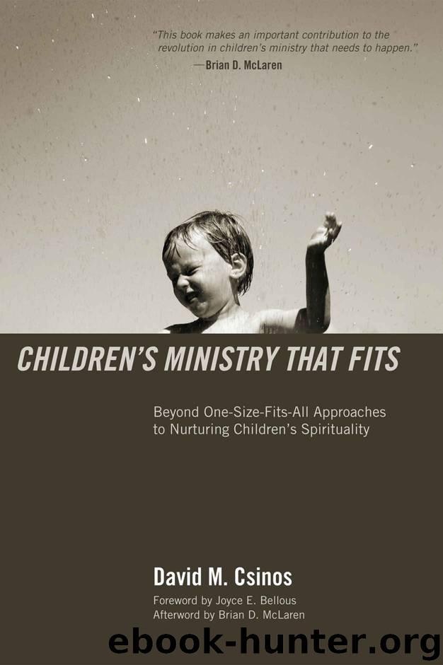 Children’s Ministry That Fits: Beyond One-Size-Fits-All Approaches to Nurturing Children’s Spirituality by David M. Csinos
