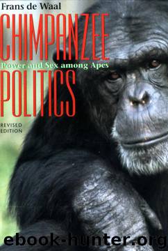 Chimpanzee Politics: Power and Sex among Apes by Frans de de Waal
