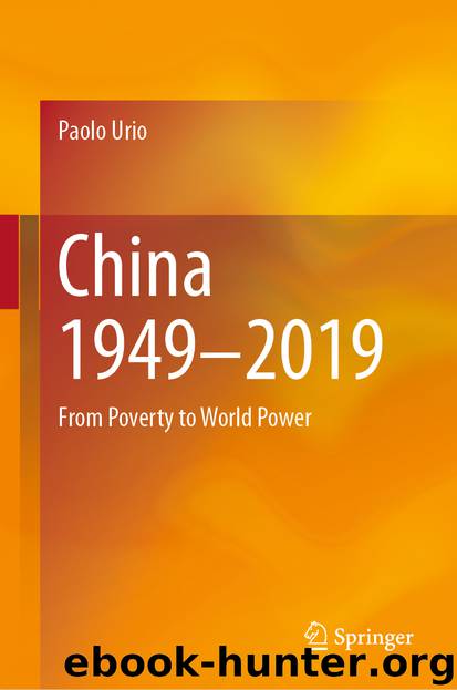China 1949–2019 by Paolo Urio