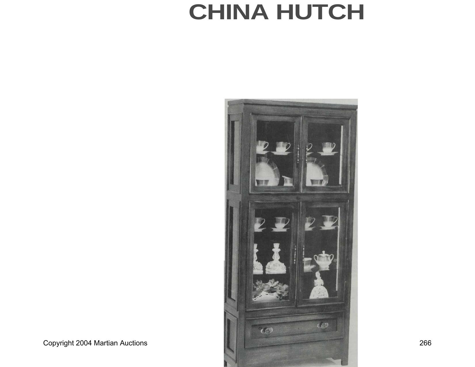 China Hutch by Unknown