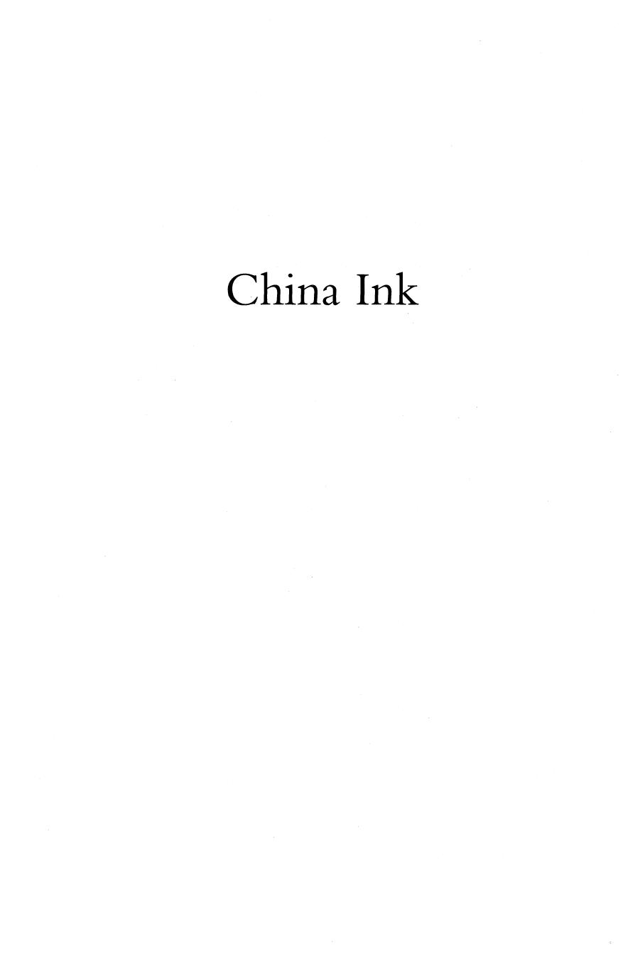 China Ink: The Changing Face of Chinese Journalism by Judy Polumbaum