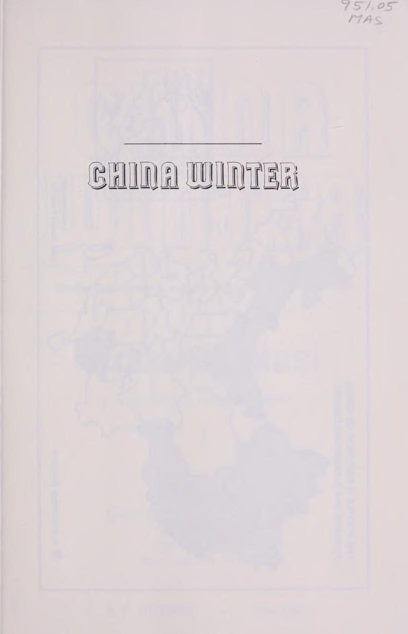 China Winter: Workers, Mandarins, and the Purge of the Gang of Four by Edoarda Masi; Adrienne Foulke