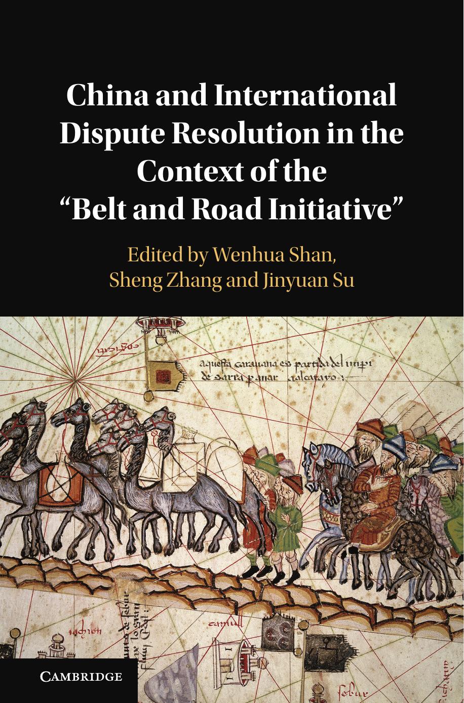 China and International Dispute Resolution in the Context of the 'Belt and Road Initiative' by Wenhua Shan (editor) Sheng Zhang (editor) Jinyuan Su (editor)