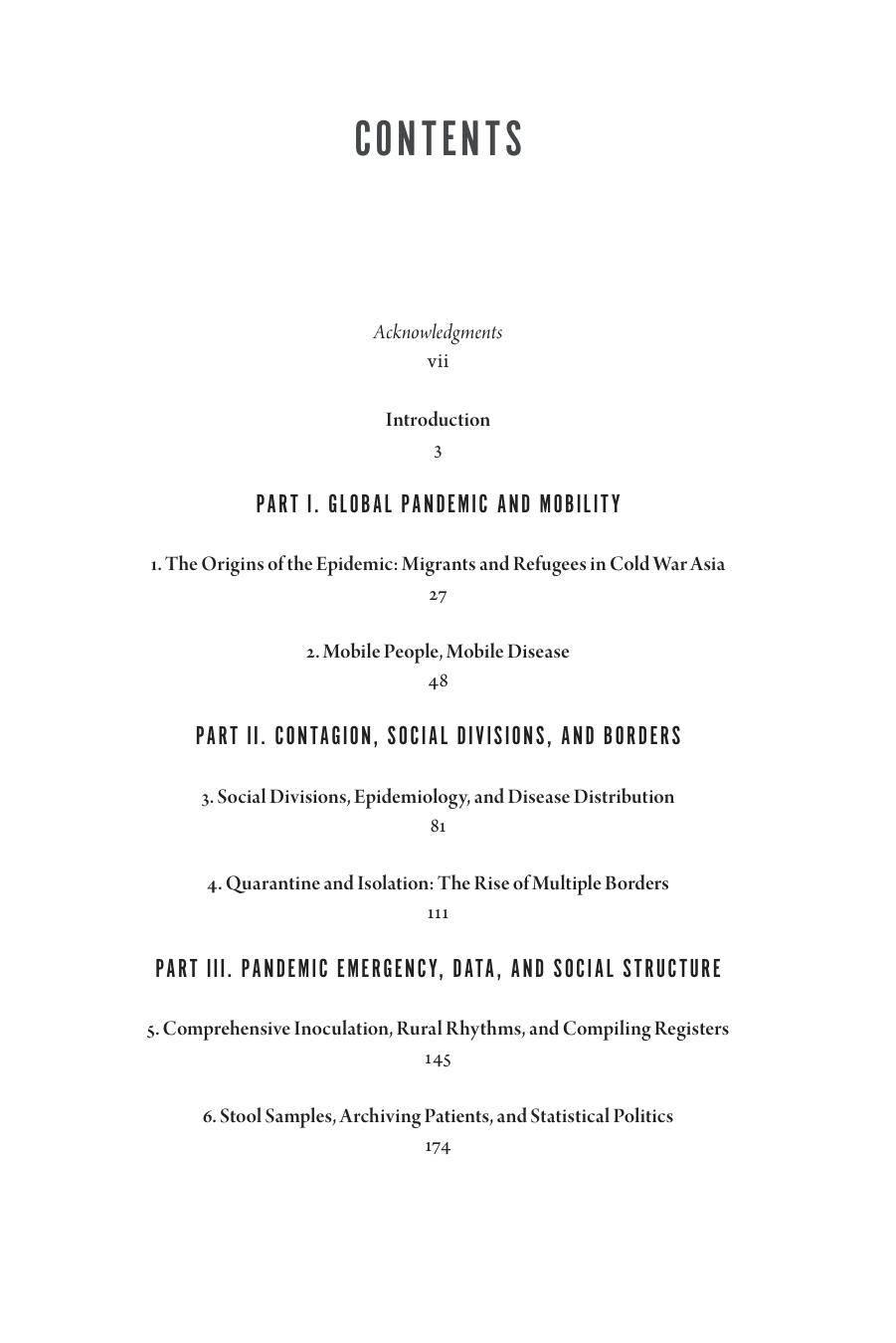 China and the Cholera Pandemic: Restructuring Society under Mao by Xiaoping Fang