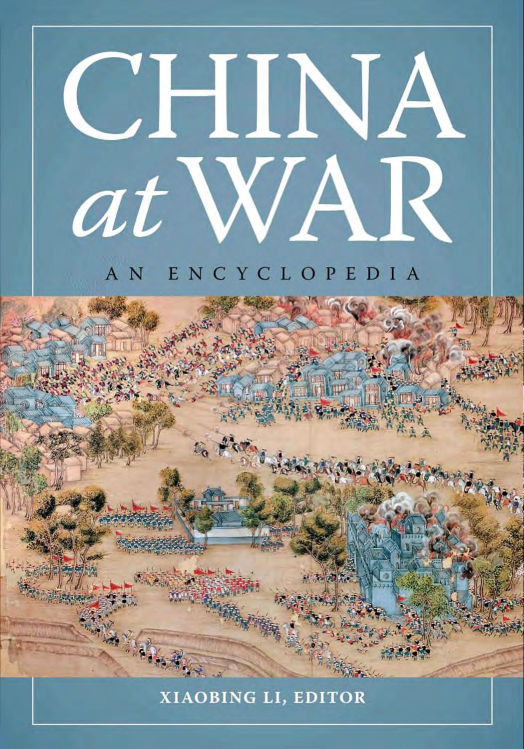 China at War by Xiaobing Li