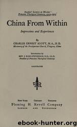 China from within : impressions and experiences by University of California Libraries