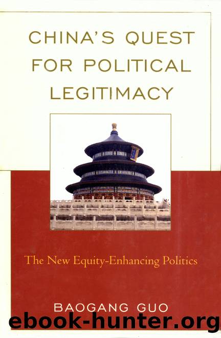 China's Quest for Political Legitimacy by Guo Baogang;