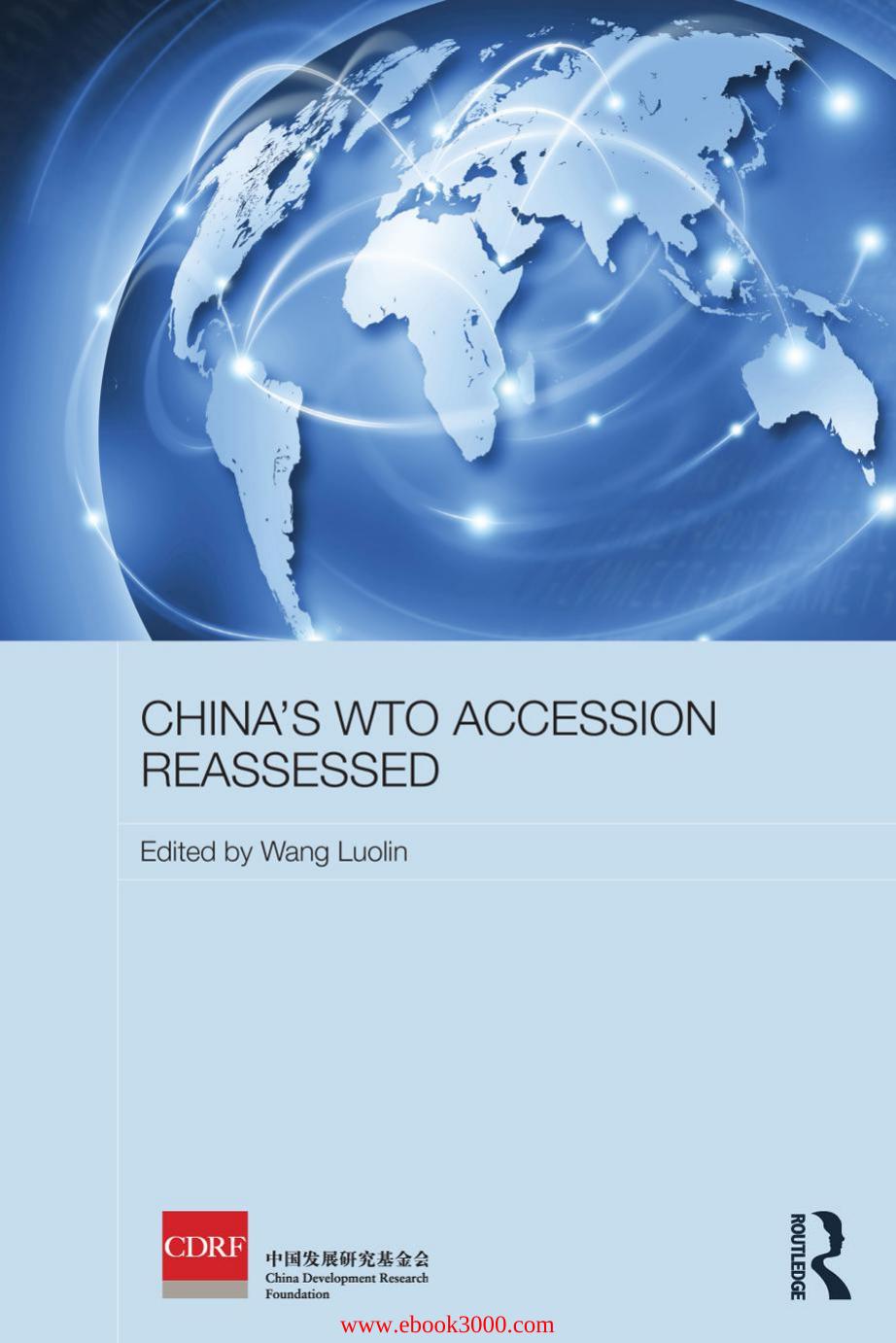 China's WTO Accession Reassessed by Unknow