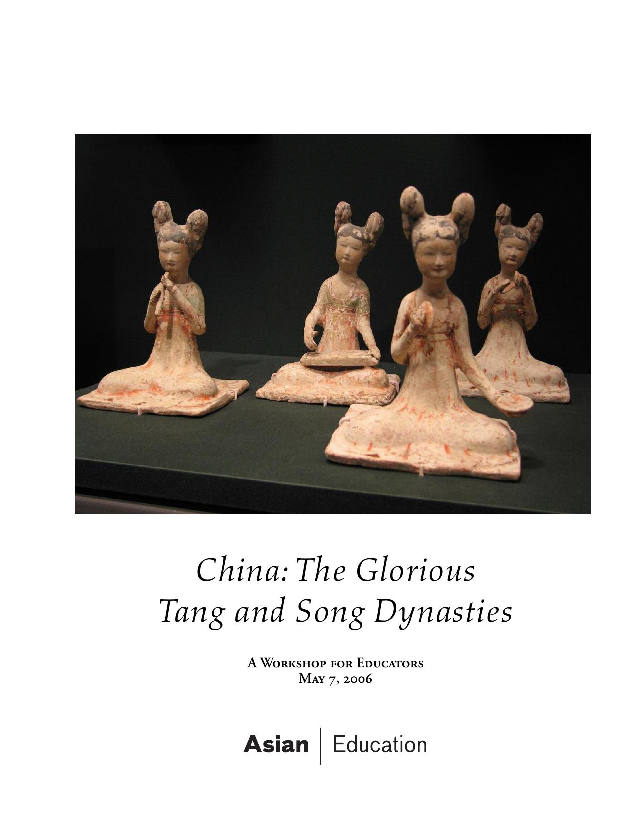 China: The Glorious Tang and Song Dynasties by Hogarth Brian