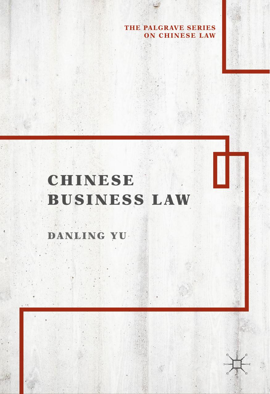 Chinese Business Law by Danling Yu