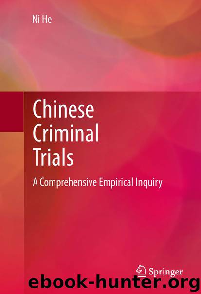 Chinese Criminal Trials by Ni He