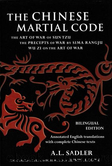 Chinese Martial Code by A. L. Sadler