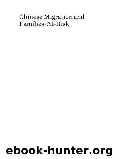 Chinese Migration and Families-At-Risk by Ko Ling Chan