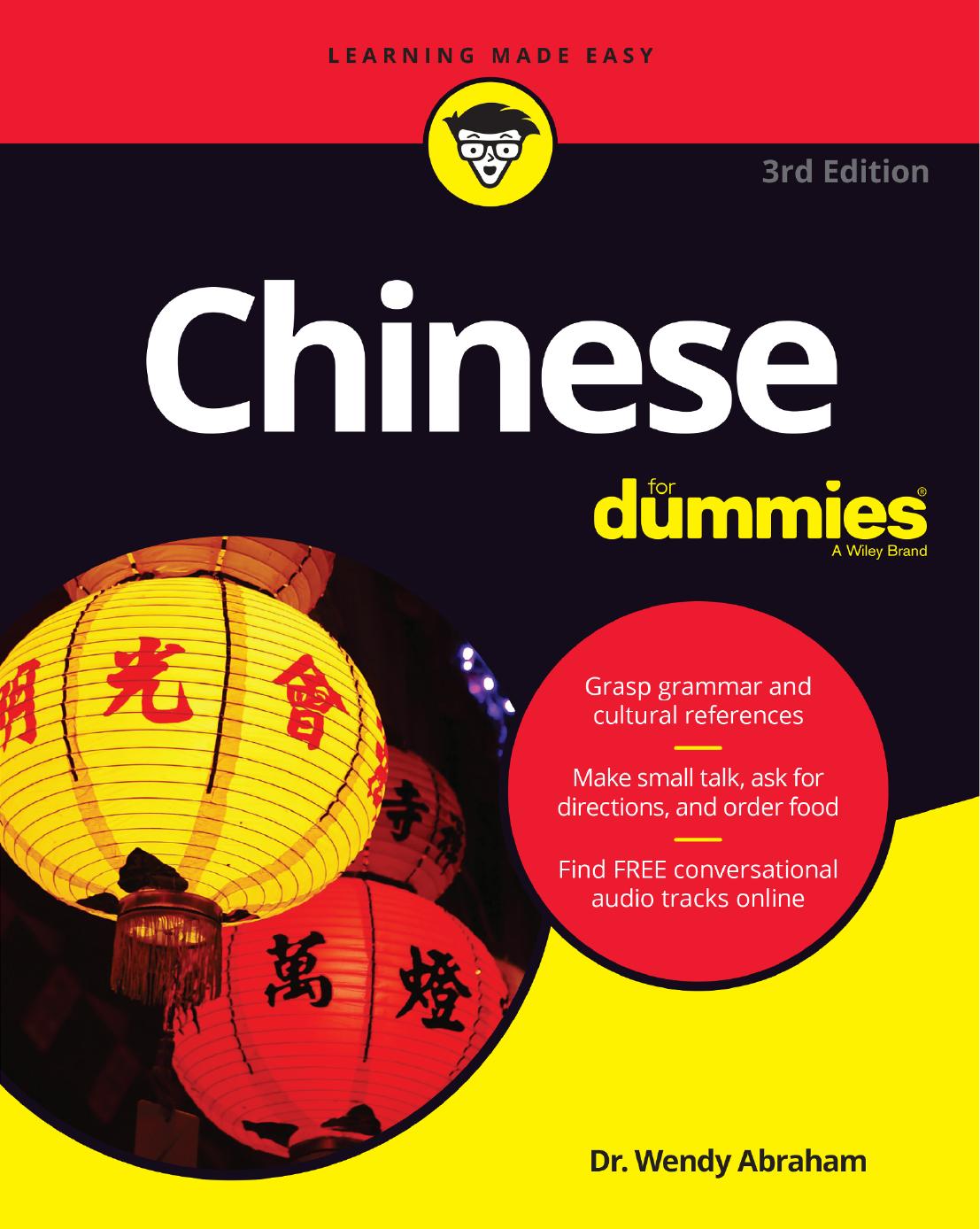 Chinese for Dummies by Wendy Abraham