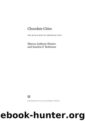 Chocolate Cities: The Black Map of American Life by Marcus Anthony Hunter & Zandria F. Robinson