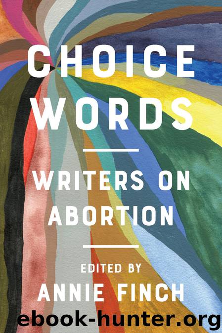 Choice Words by Annie Finch