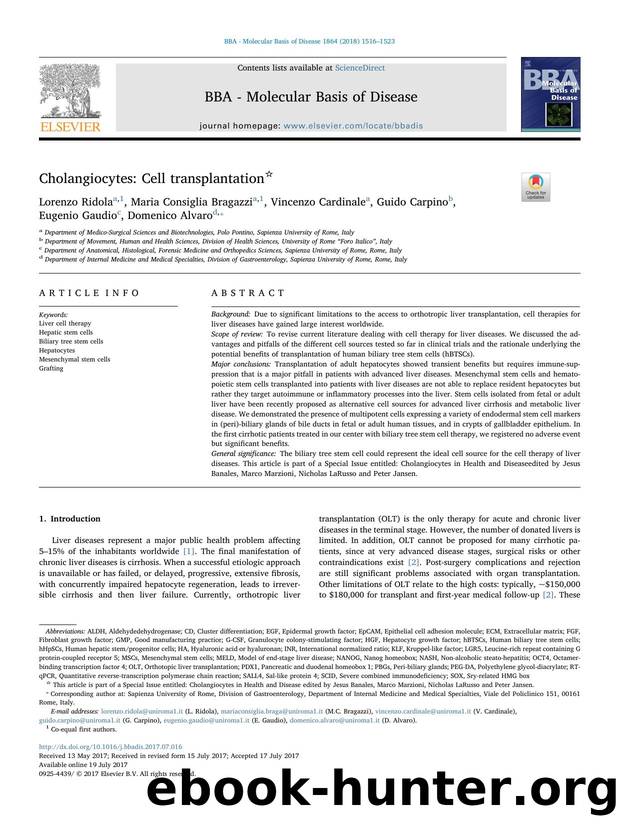 Cholangiocytes_ Cell transplantation by unknow