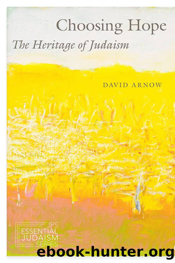 Choosing Hope: The Heritage of Judaism by David Arnow