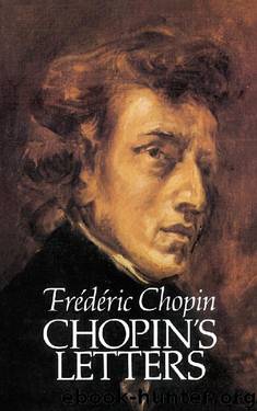 Chopin's Letters (Dover Books on Music) by Frederic Chopin