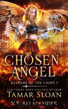 Chosen Angel: A Paranormal Academy Romance (Keepers of the Light Book 2) by Tamar Sloan & V.P. Allasander