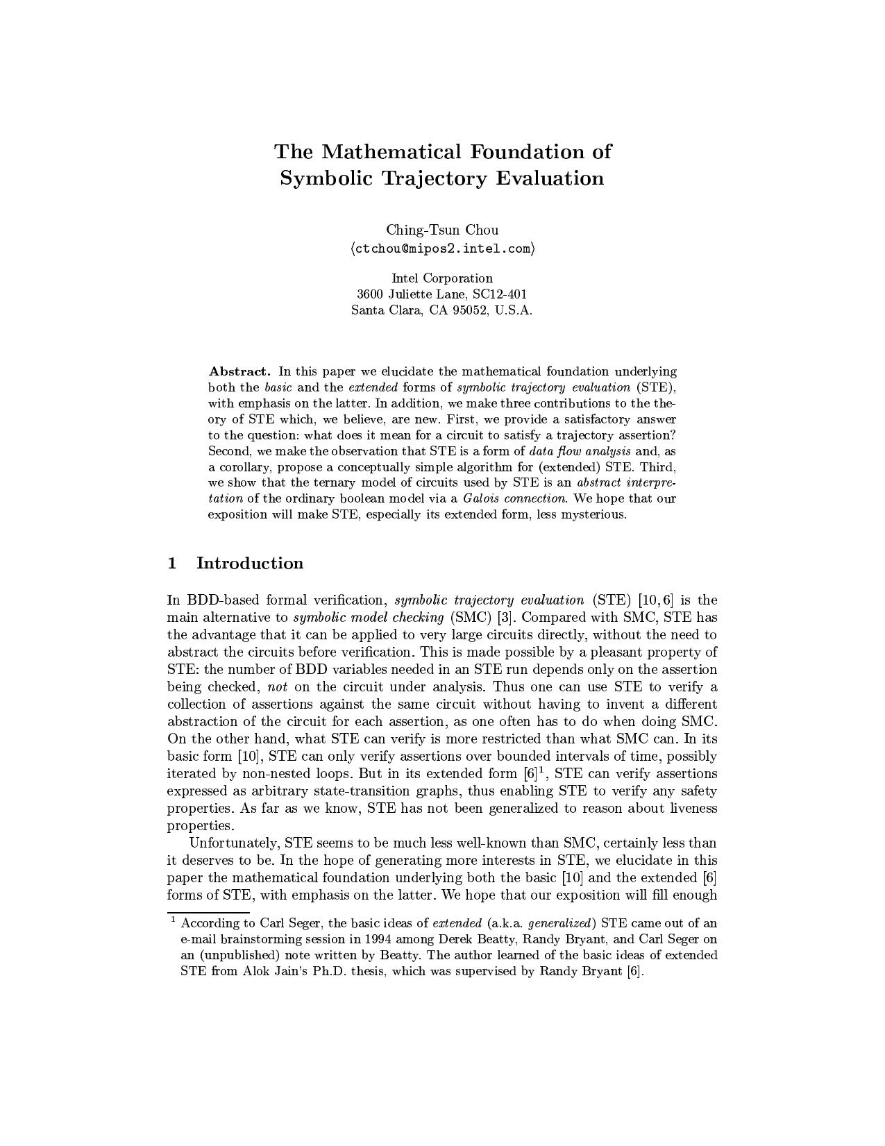 Chou C.-T. The Mathematical Foundation of Symbolic Trajectory Evaluation (1999)(en)(14s) by Unknown