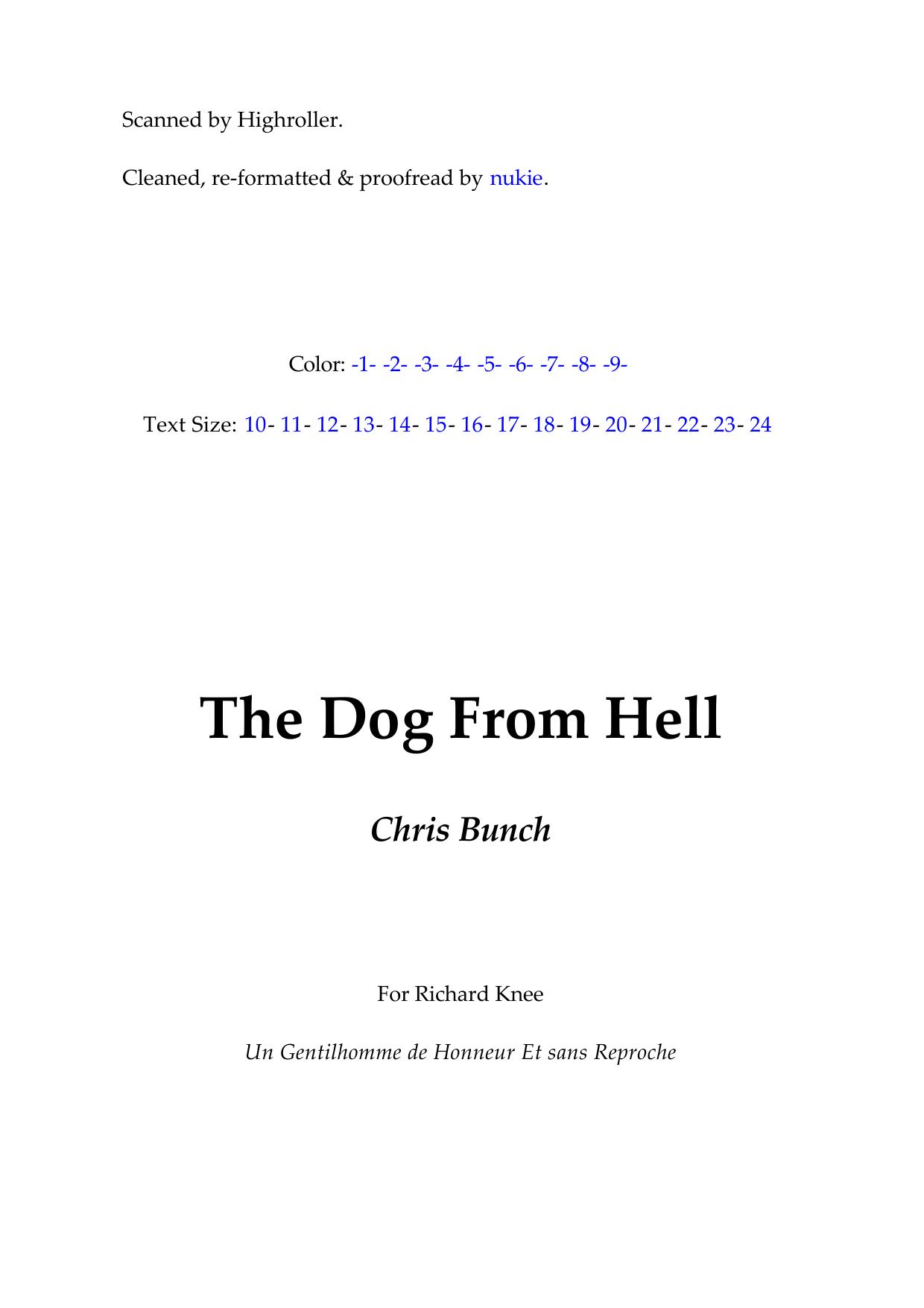 Chris Bunch - Star Risk 4 by The Dog From Hell