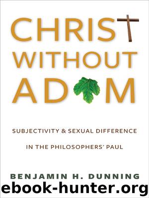 Christ Without Adam by Dunning Benjamin H.;
