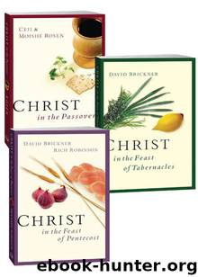 Christ in the Passover; Christ in the Feast of Pentecost; Christ in the Feast of Tabernacles by Ceil Rosen & Moishe Rosen & David Brickner
