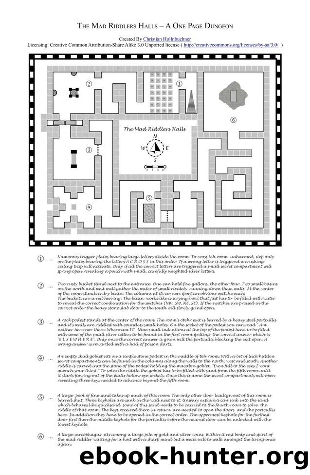 Christian Hollnbuchner, The Mad Riddlers Halls by Christian Hollnbuchner