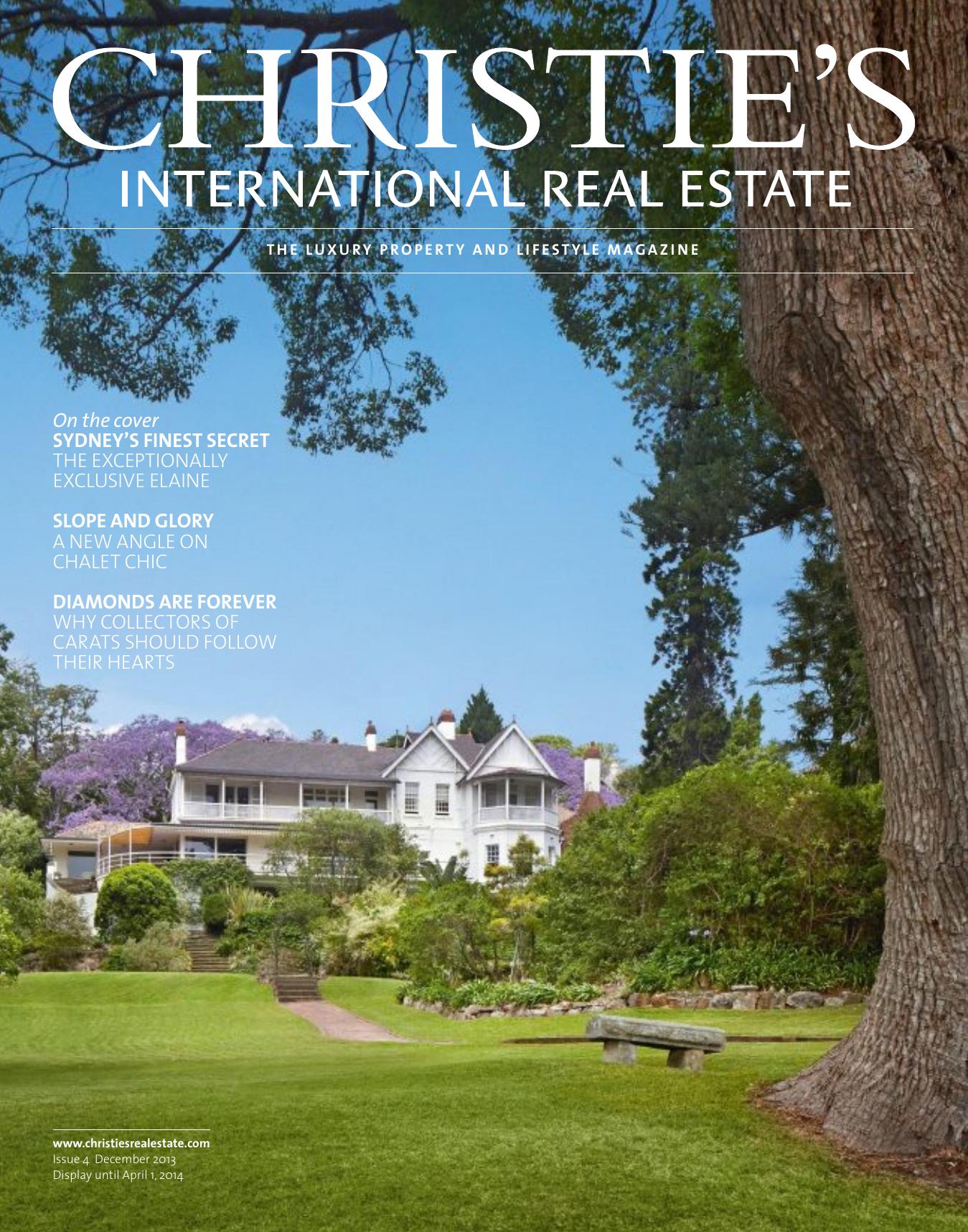 Christie's International Real Estate Issue 4/2013 by Unknow
