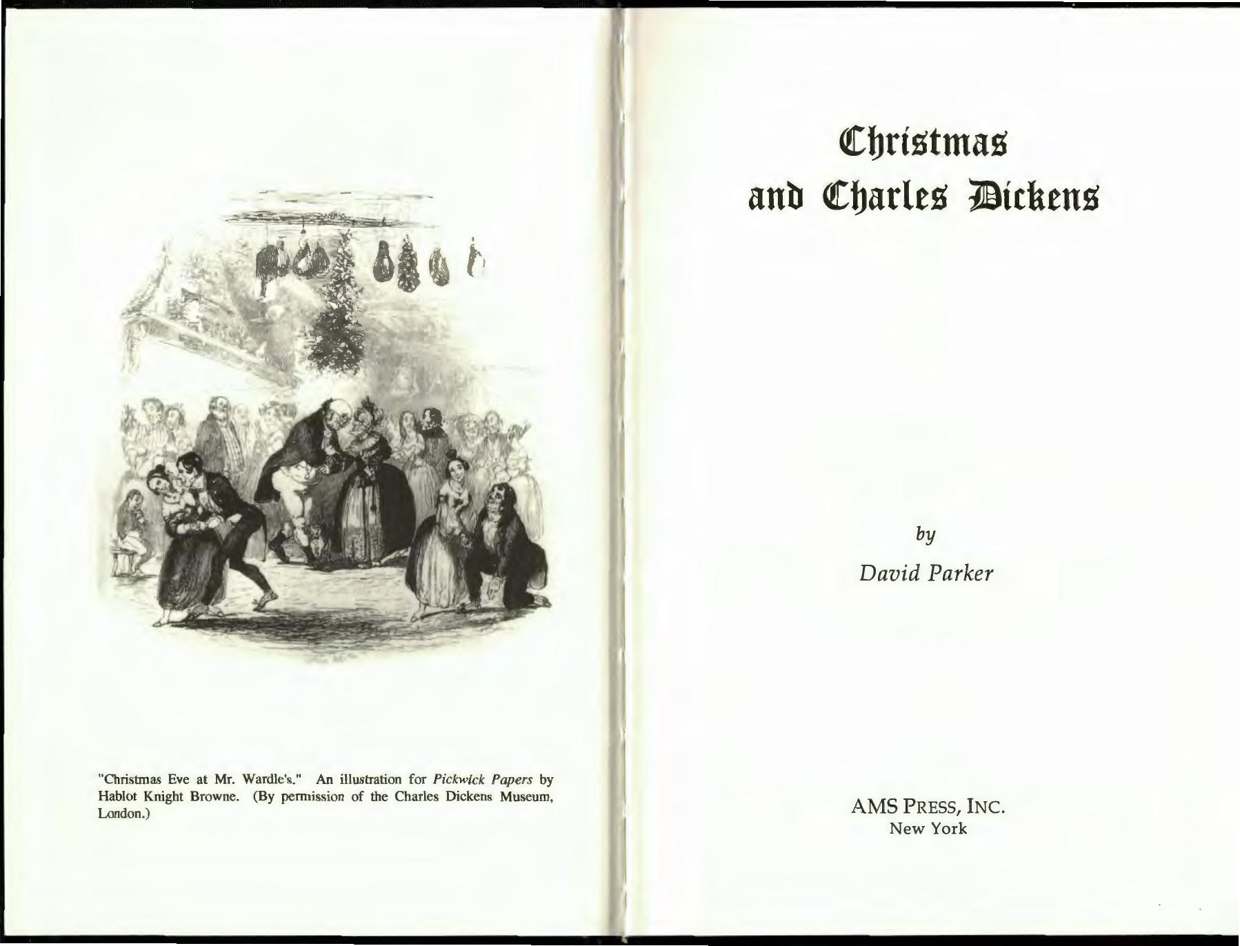 Christmas & Charles Dickens by David Parker