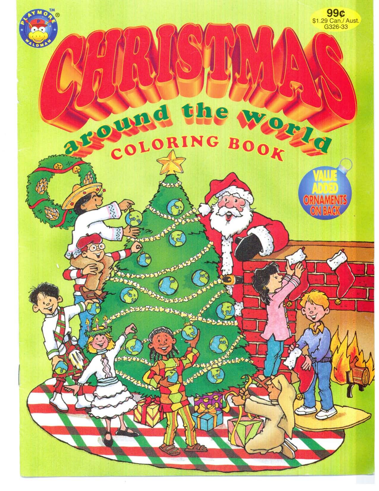 Christmas Around the World Coloring Book by Unknown