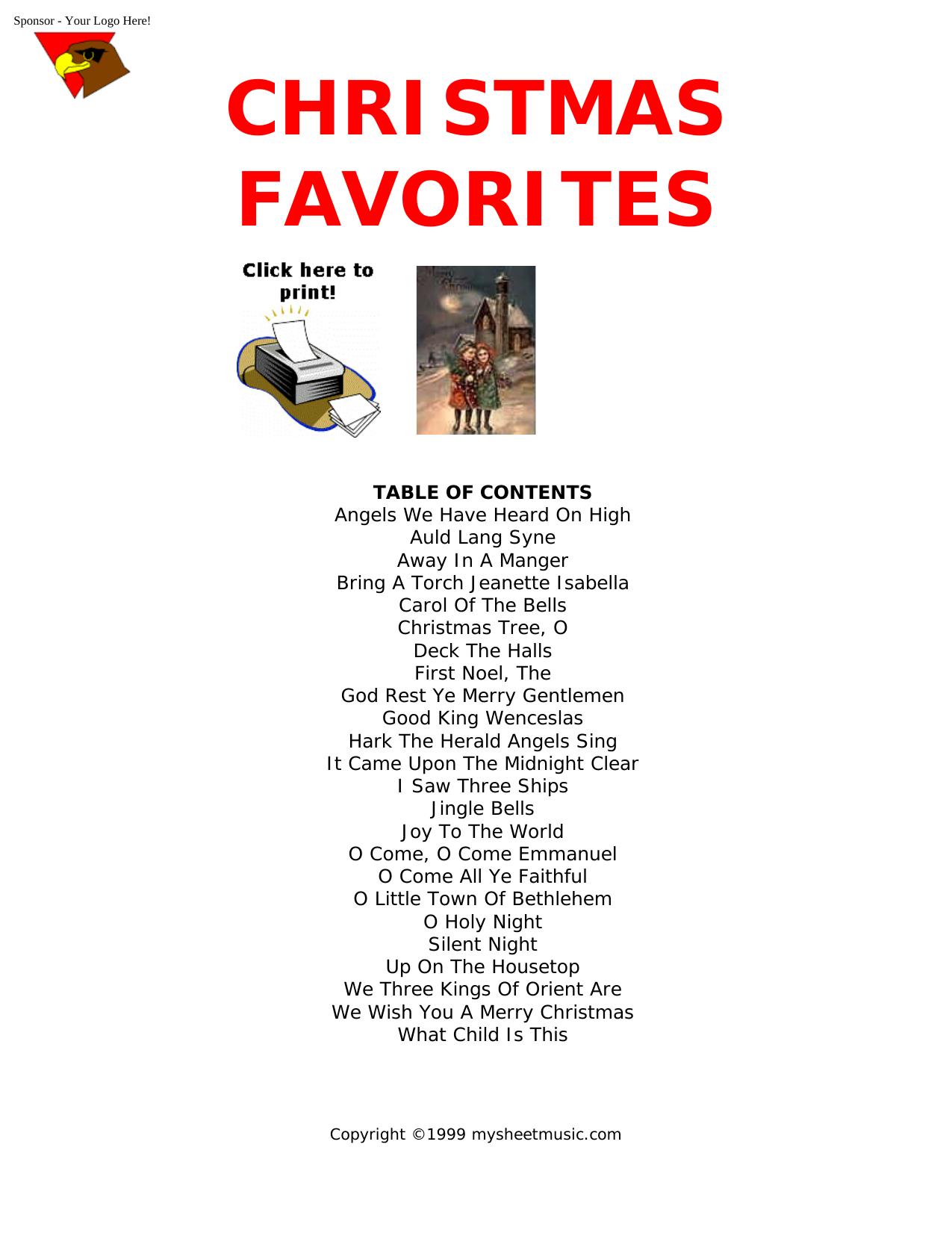 Christmas Carol Collection by Unknown