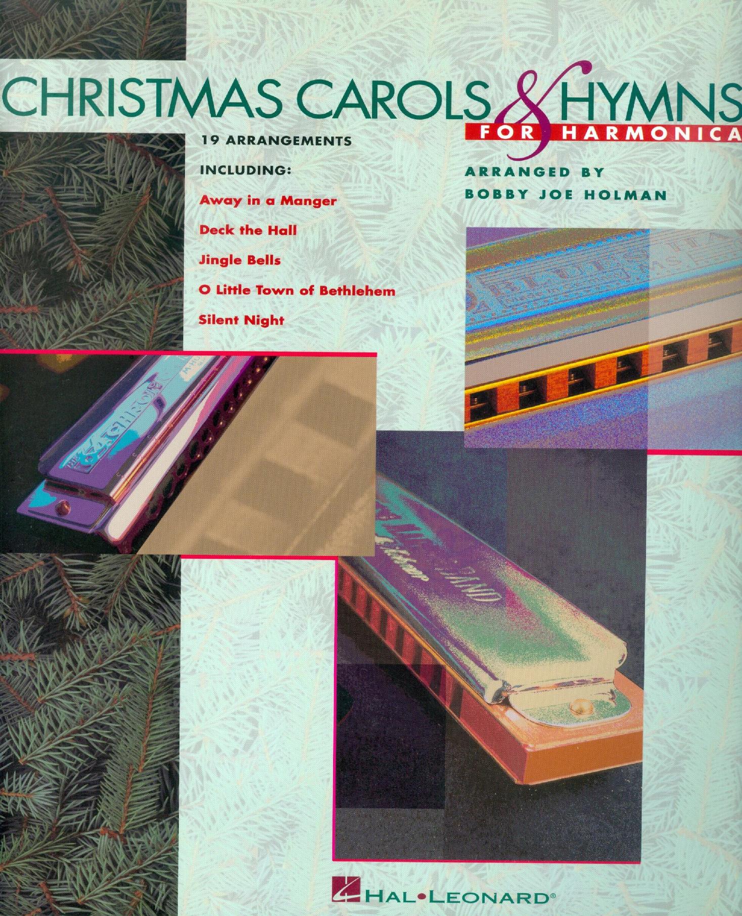 Christmas Carols and Hymns for Harmonica by Bobby Joe Holman