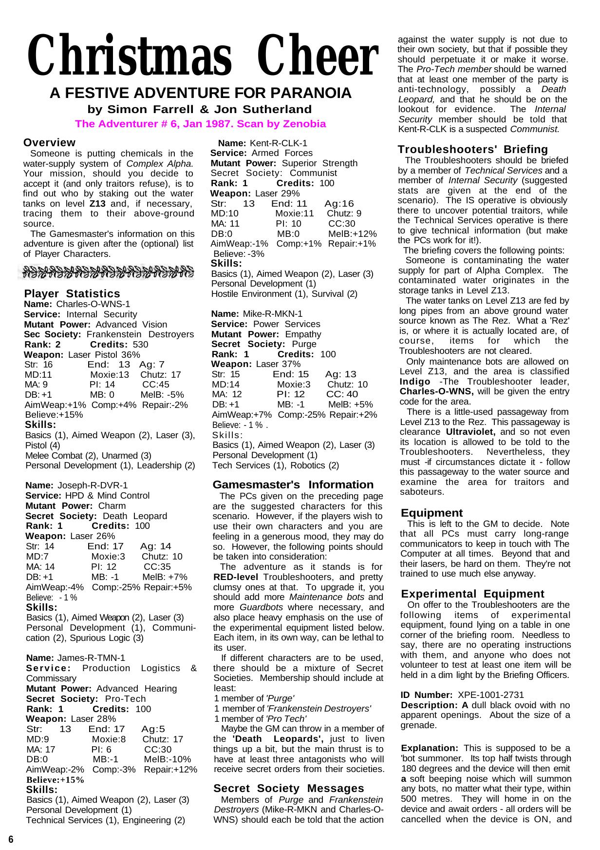 Christmas Cheer by Simon Farrell && Jon Sutherland