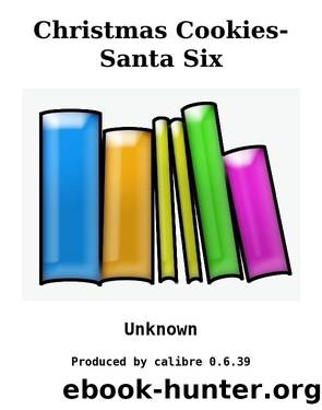 Christmas Cookies- Santa Six by Unknown