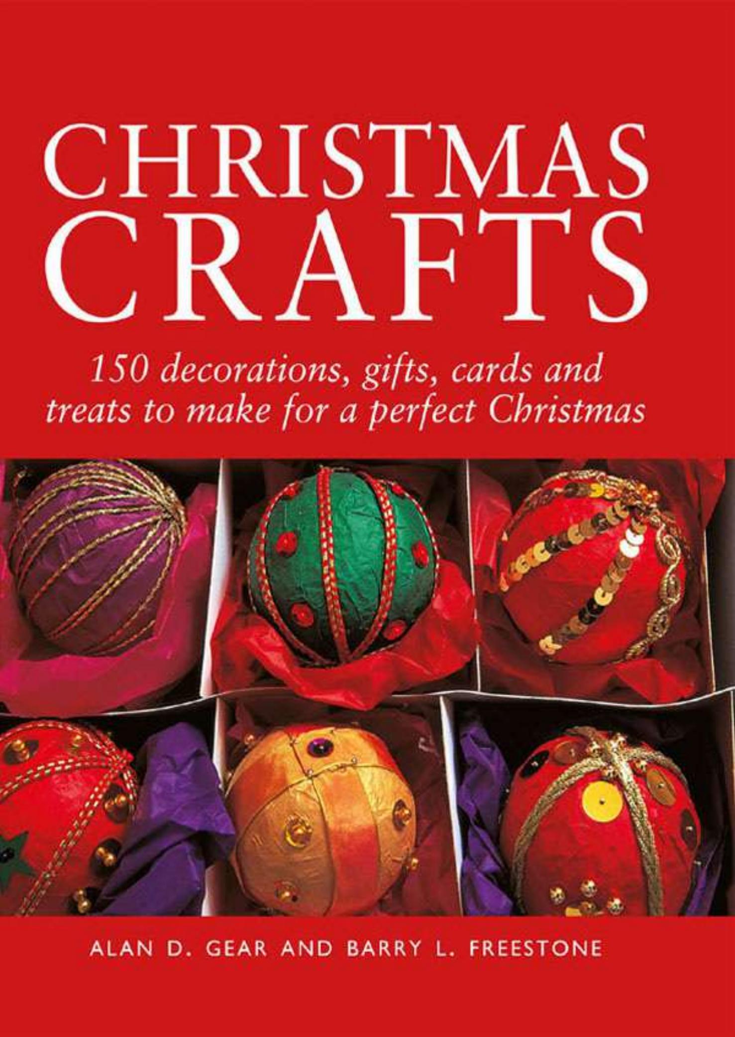 Christmas Crafts by ALAN D. GEAR AND BARRY L. FREESTONE