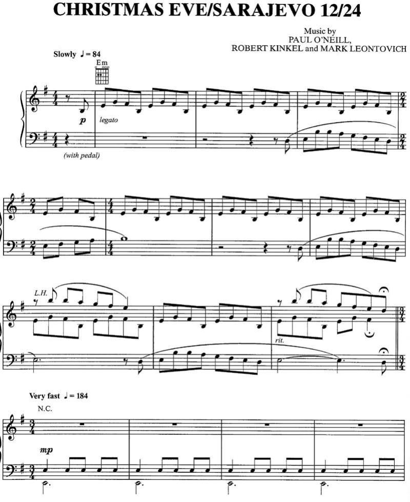 Christmas Eve Sarajevo by Stephan Huck