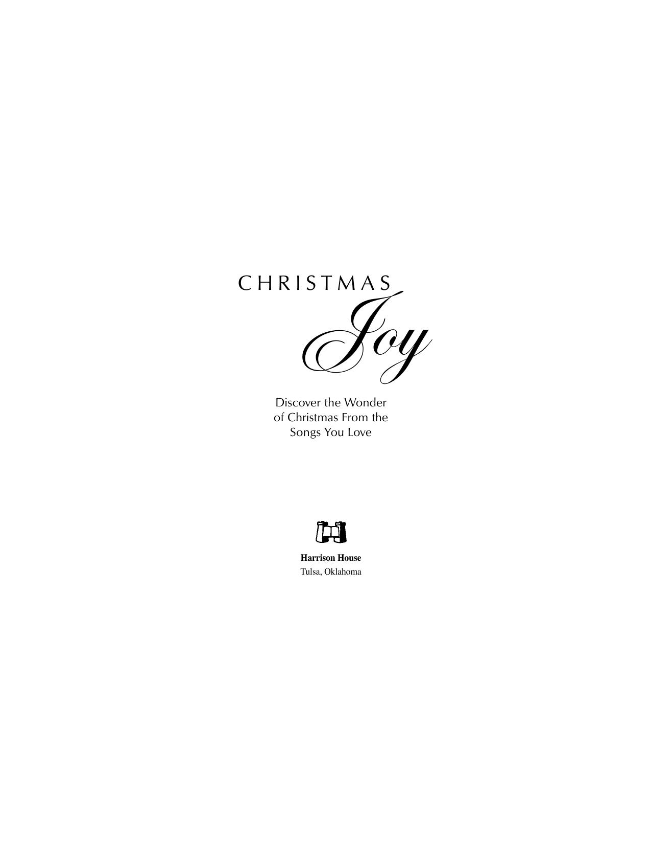 Christmas Joy by Harrison House