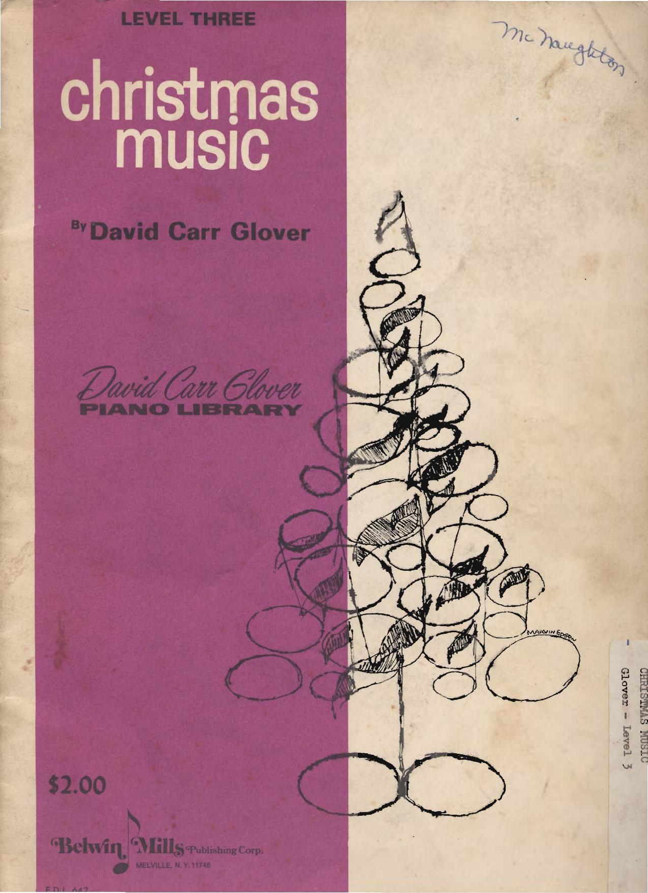 Christmas Music by Glover David