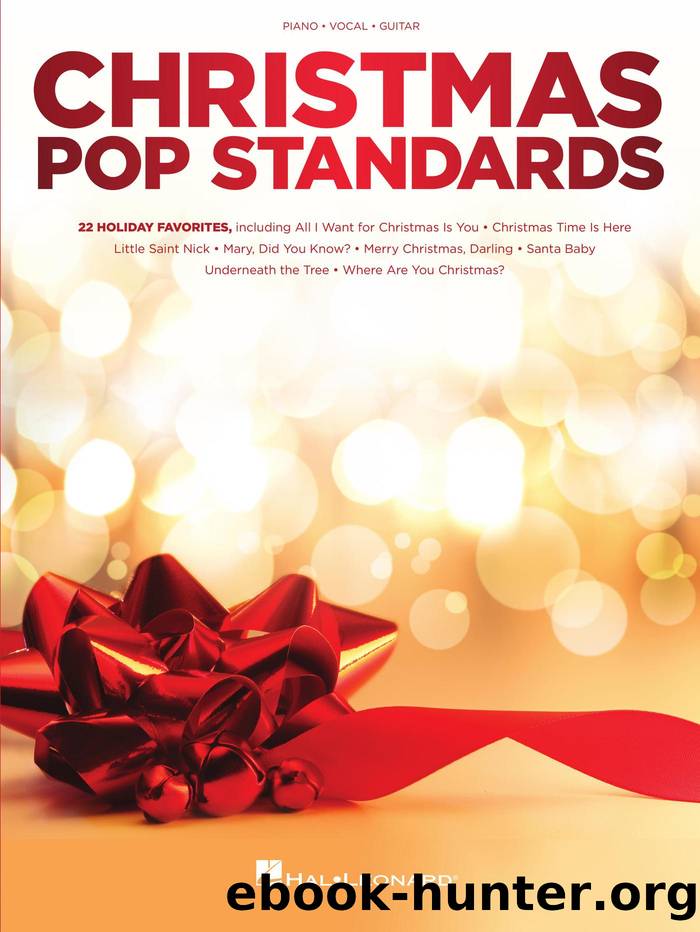 Christmas Pop Standards Songbook by Hal Leonard Corp