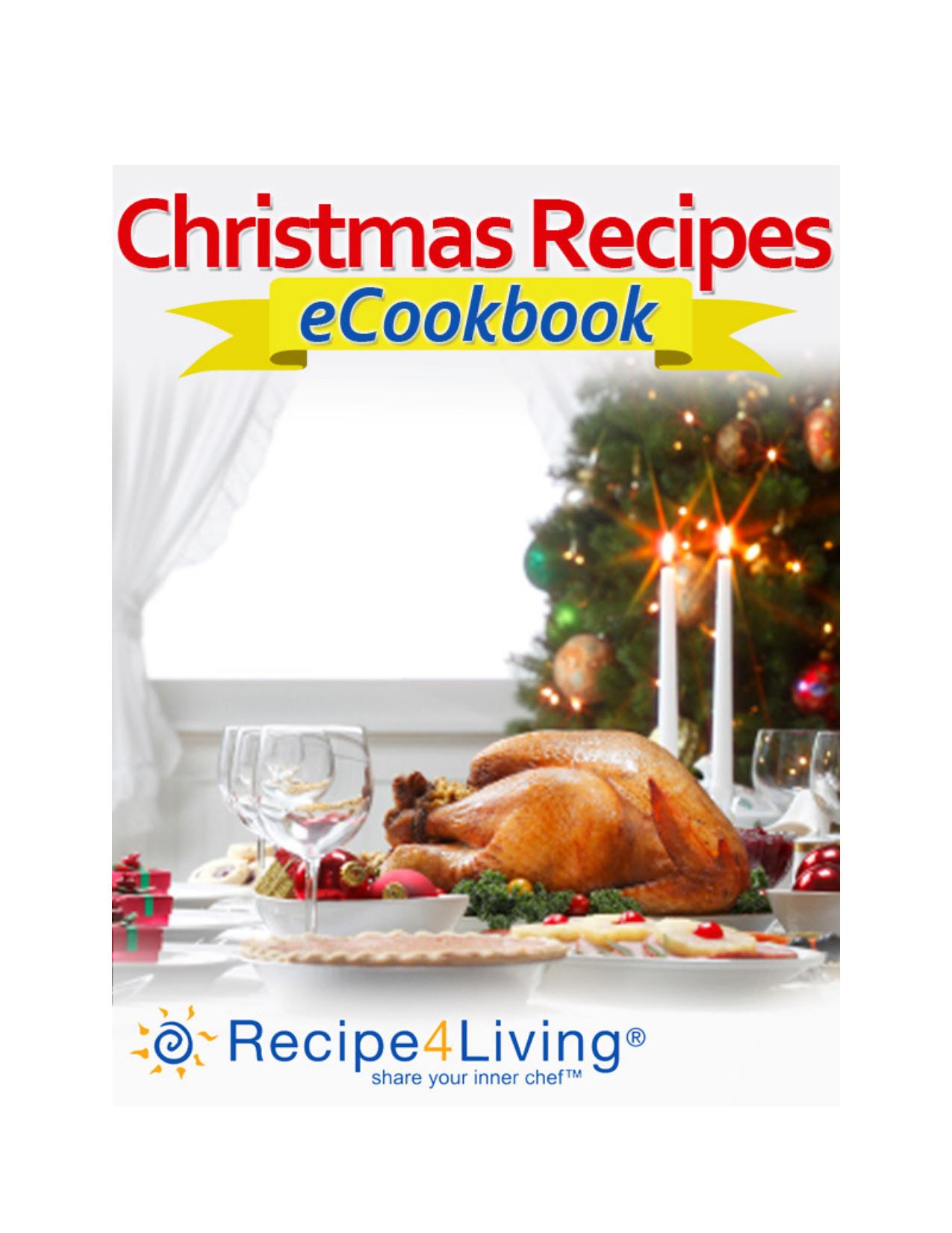 Christmas Recipes by Maxine Editor
