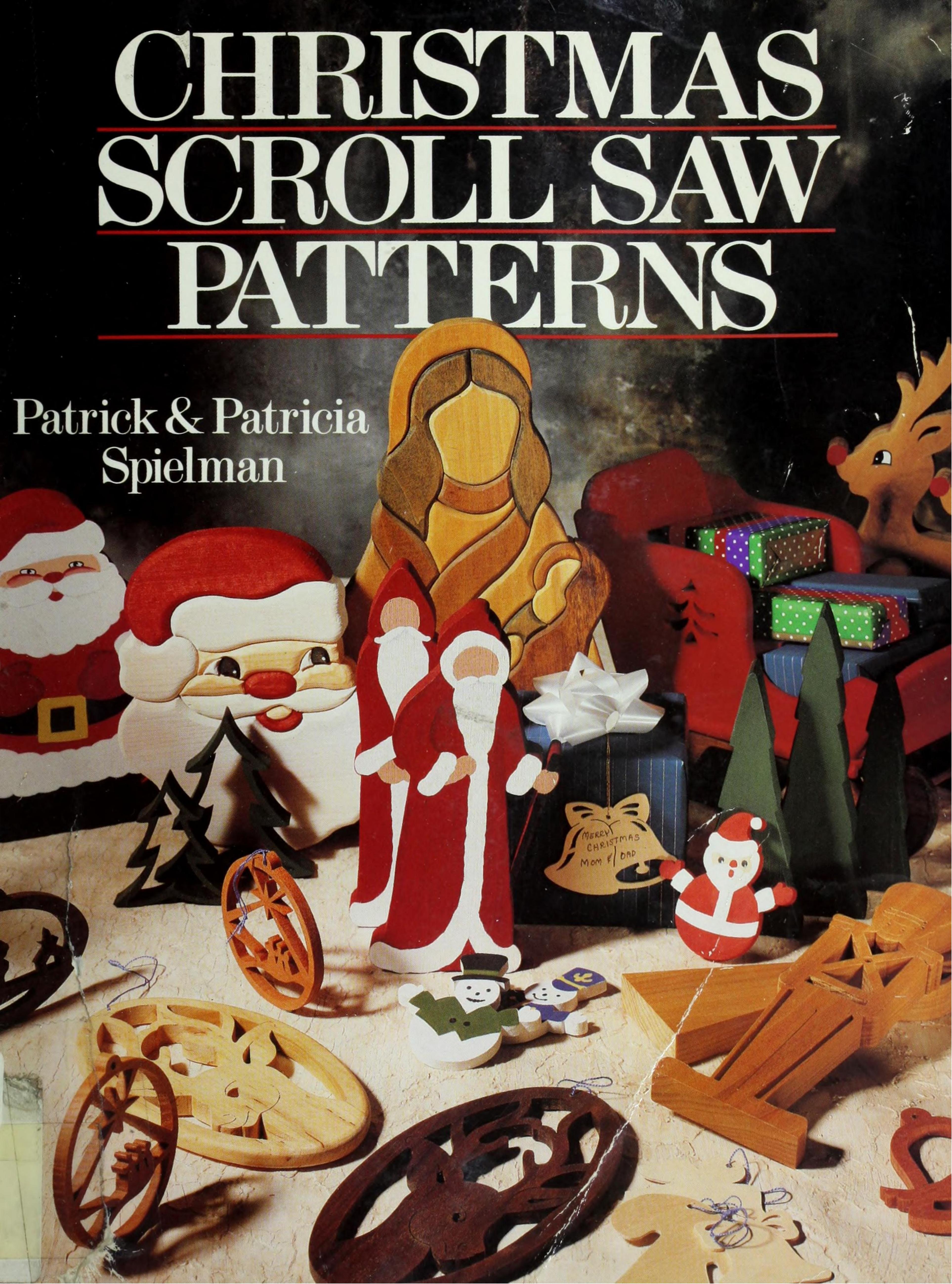 Christmas Scroll Saw Patterns by Unknow